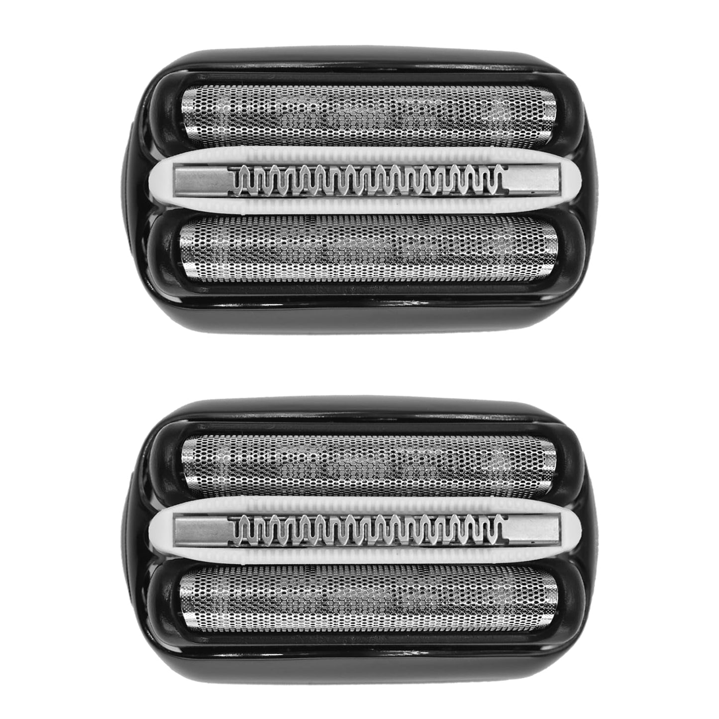 32B Shaver Head for Braun Series 3, Replacement Foil & Cutter Cassette Suitable for Braun Foil Shaver 3000s 3010s 3020s 3030s 3040s 3050cc 3070cc 3080s 3090cc 320 330 340 350cc [2 Pack]