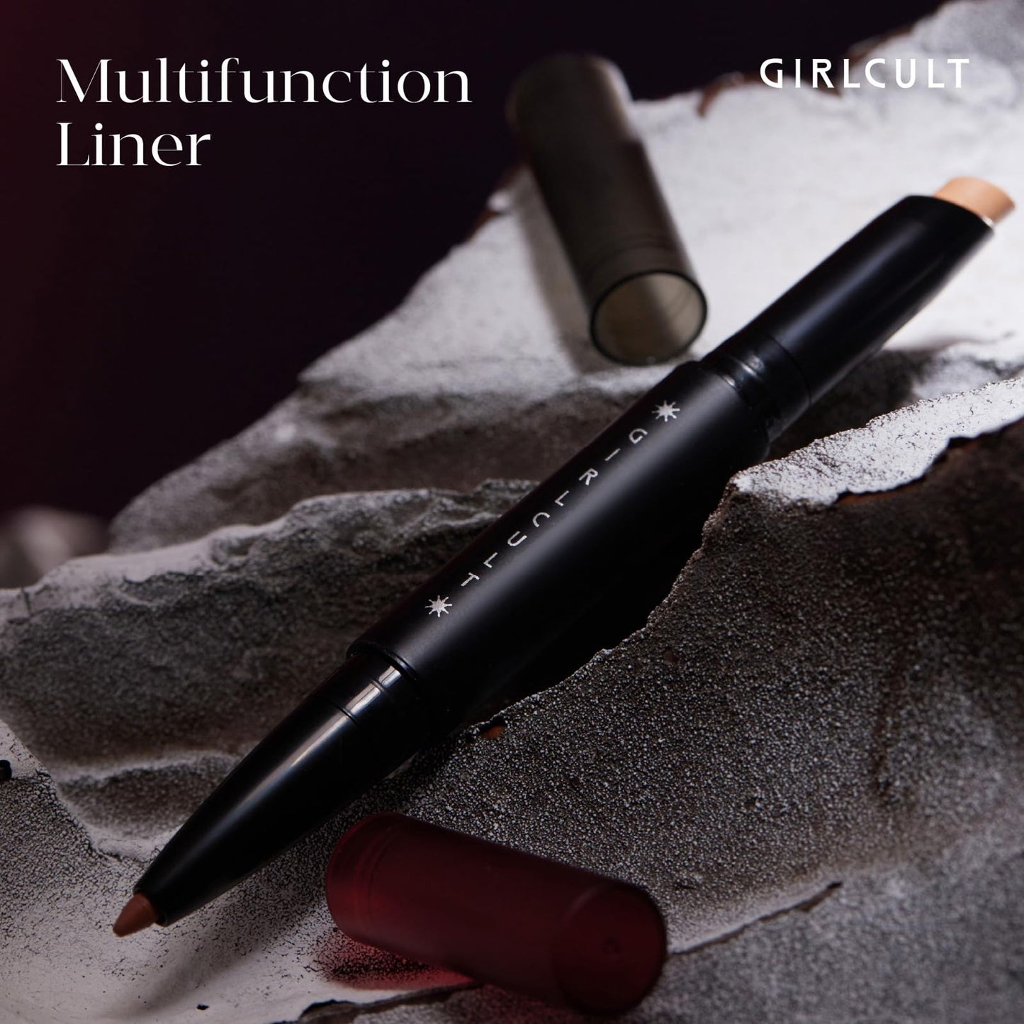 GIRLCULT Nude Lip Liner and Lip Concealer Duo, Lip Contour Pencil