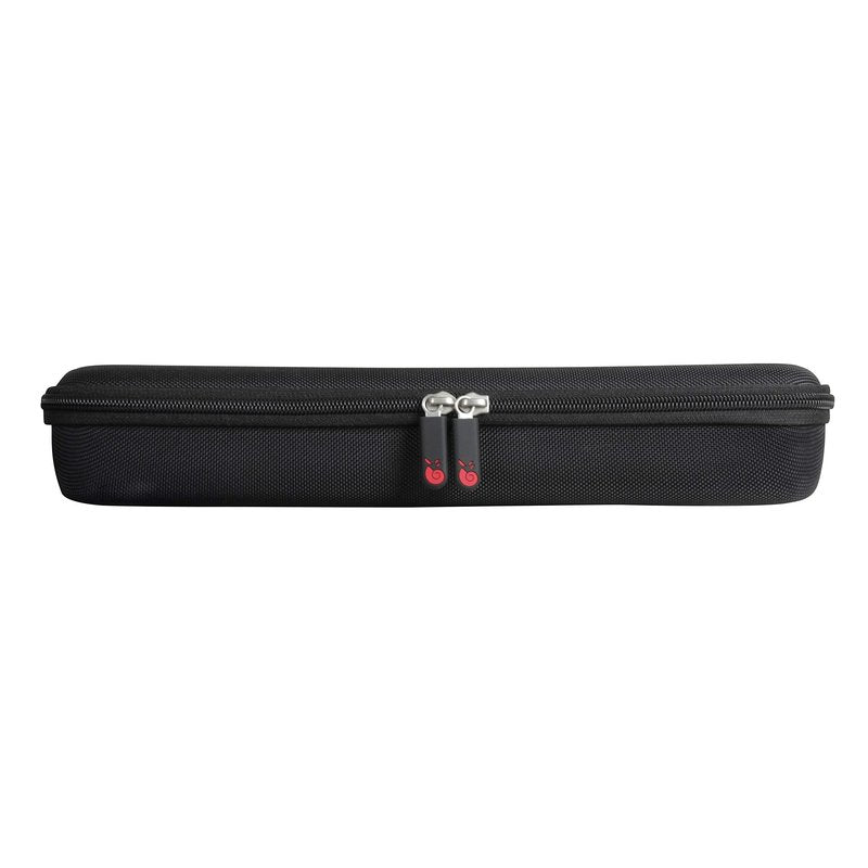 Hermitshell Travel Case for BabylissPRO Nano Titanium Ultra-Sleek Hair Straightener (Black+Blue