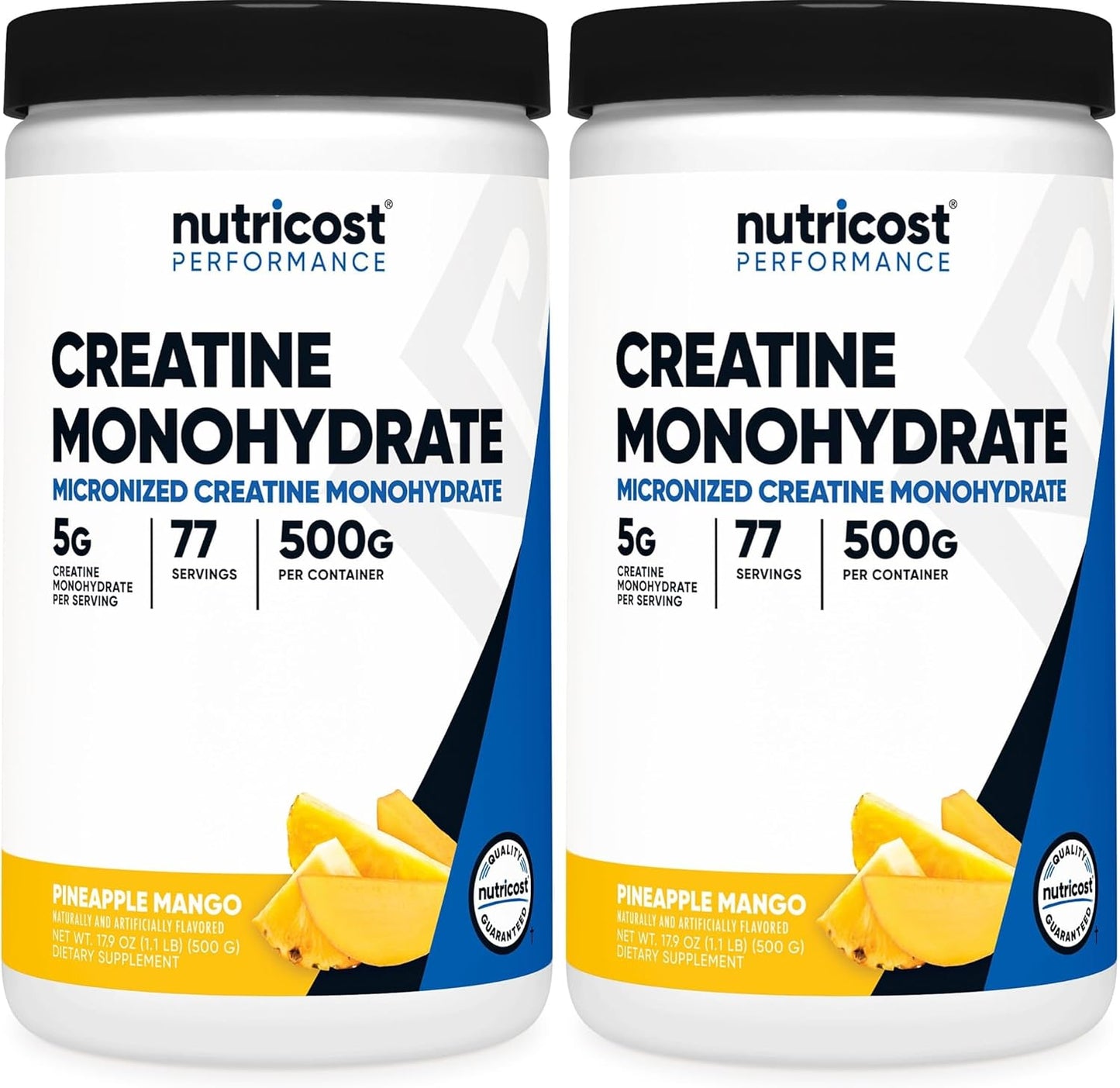 Creatine Monohydrate Micronized Powder - 5000mg Per Serving | 500g (17.9 Oz) - 100 Servings