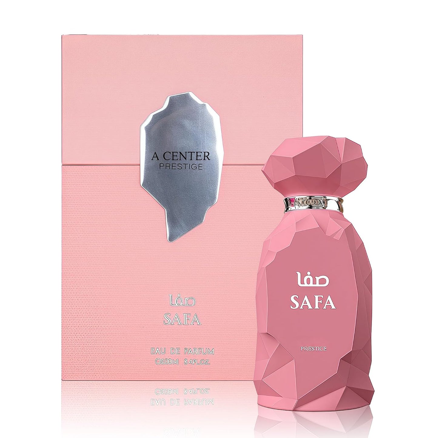 A CENTER AL NOOR Eau de Parfum Unisex - Long-Lasting Saffron, Iris & Leather Fragrance | 3.4 Fl Oz Sophisticated Oriental Woody Cologne