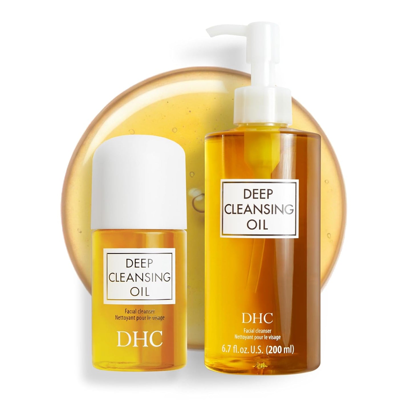 DHC Deep Cleansing Oil - Makeup Remover for All Skin Types | 4.1 fl. oz. Residue-Free Formula