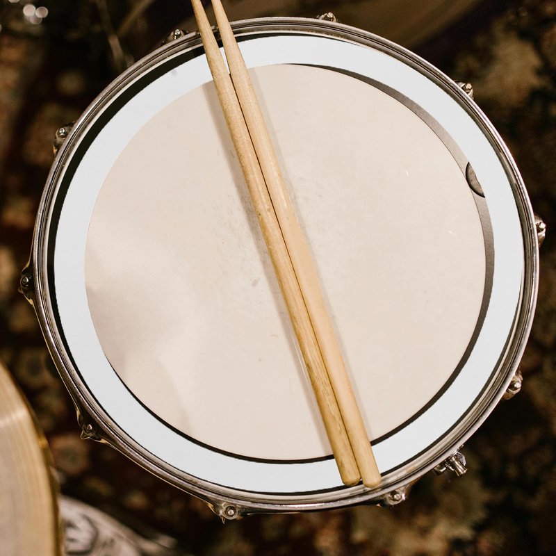 Angoily 4Pcs Drum Mute Ring For Snare, Silencer Muffler Pack 10 12 14 16 Inch, White PC Dampening Accessory To Control Overtones, Practice Noise Reduction Instrument Tone Drums Muffler