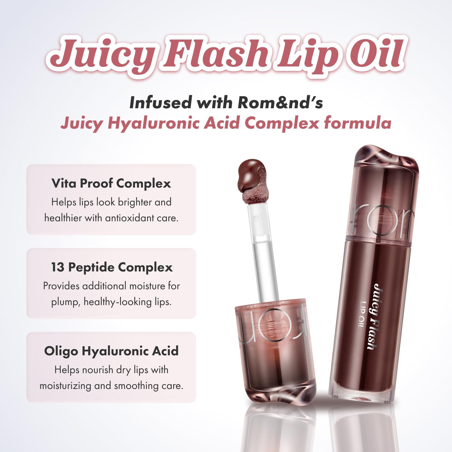 rom&nd JUICY FLASH LIP OIL 07 COCO BOMB