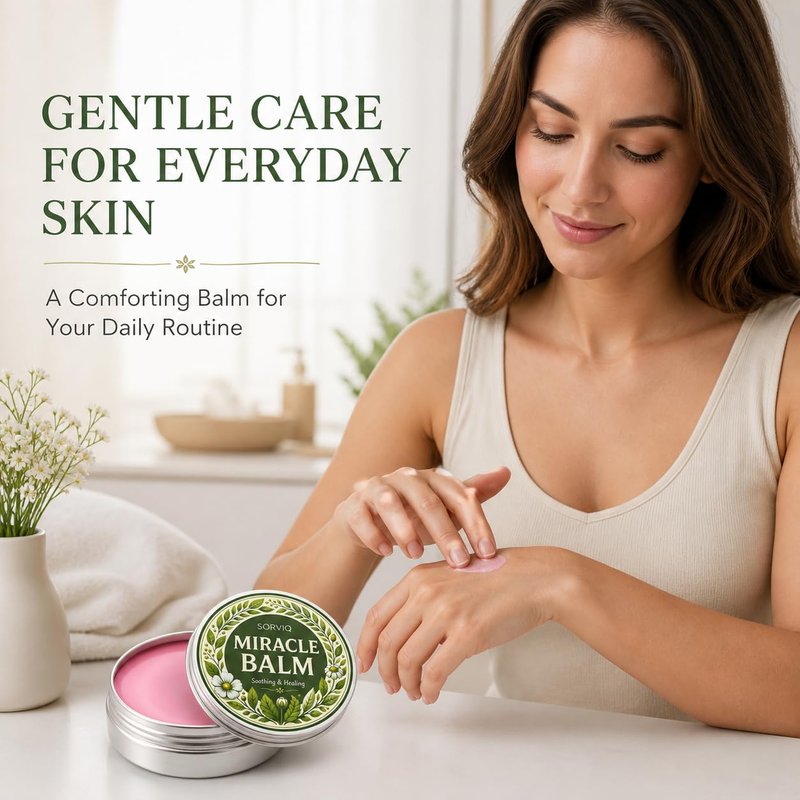 Miracle Balm - Multi-Use Moisturizing Balm for Dry Skin Relief | 2 oz