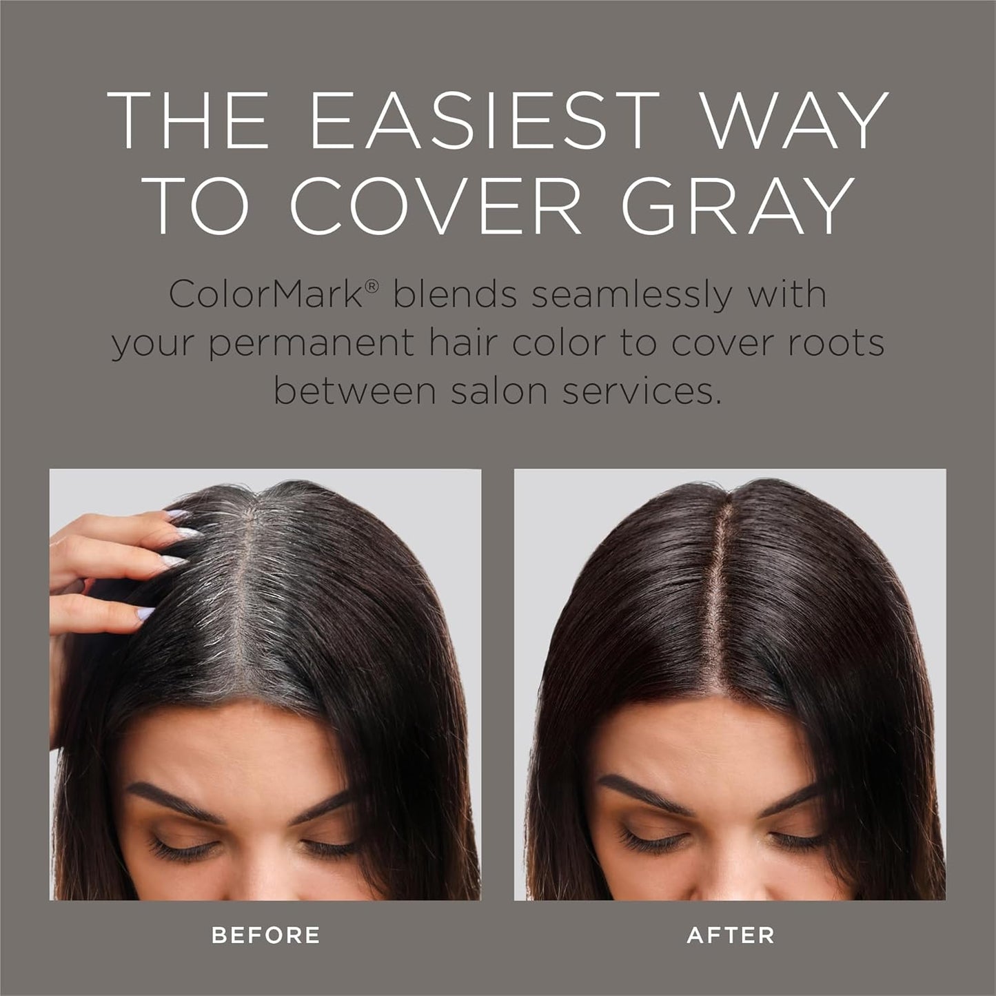 Dark Auburn Liquid Gray Root Touch Up Wand - Real Hair Color Applicator