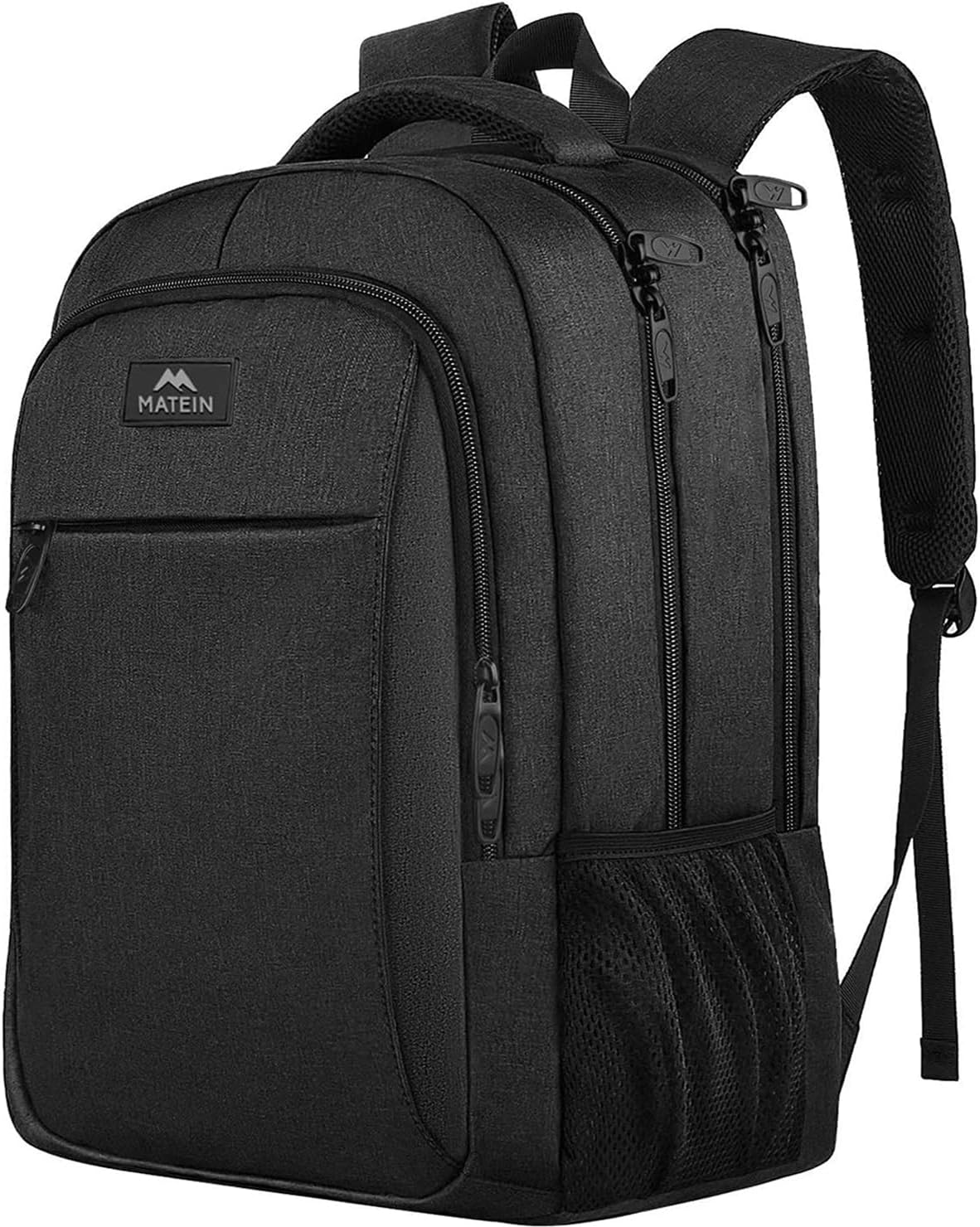 MATEIN Travel Laptop Backpack - Anti-Theft Water-Resistant Bag for 15.6" Laptops | Grey