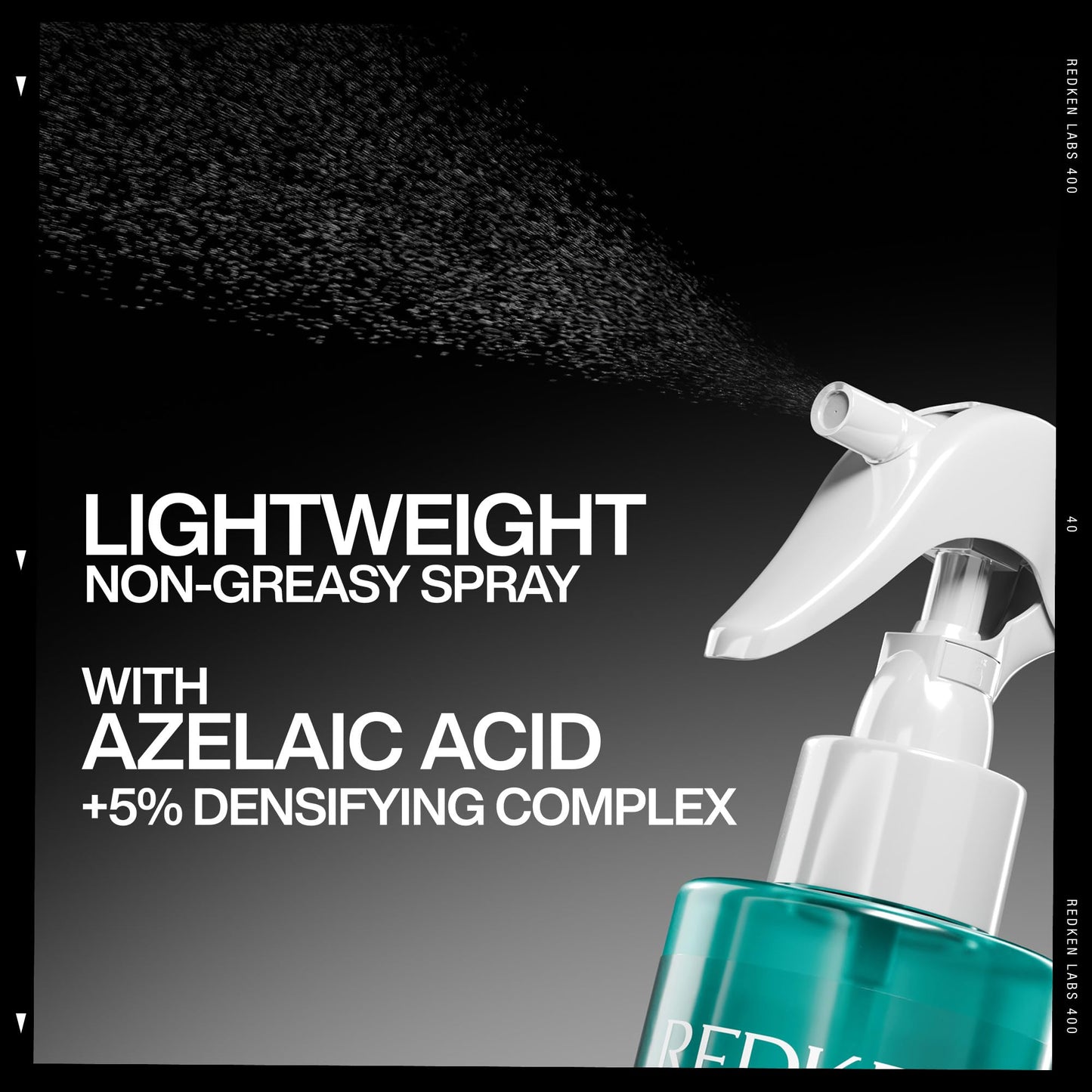 Redken Acidic Grow Full Instant Densifying Spray - Lightweight Root-Lift Hair Spray for Fuller, Thicker-Looking Hair, With Azelaic Acid, Heat Protection up to 450°F, 6.8.Fl Oz