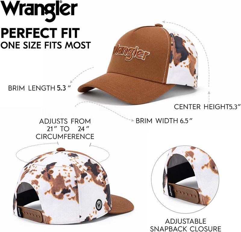 Montana West Baseball Cap Set - Structured Breathable Trucker Hat | Adjustable 7-Panel Design