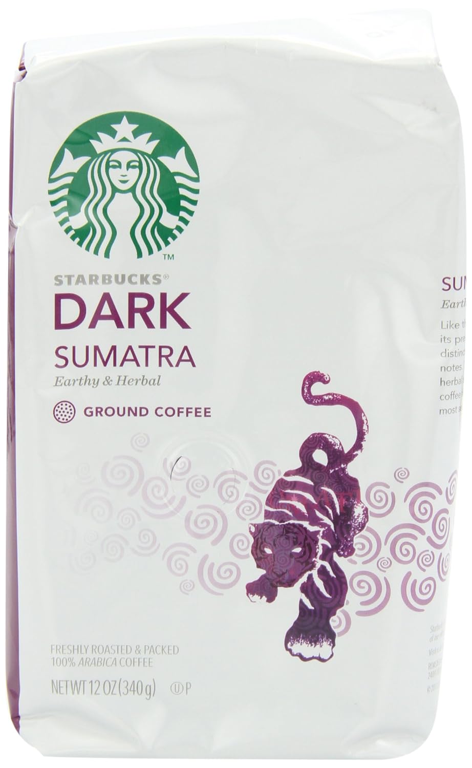 Starbucks Ground Coffee - Dark Roast Italian Blend | 100% Arabica, 18 oz Bag