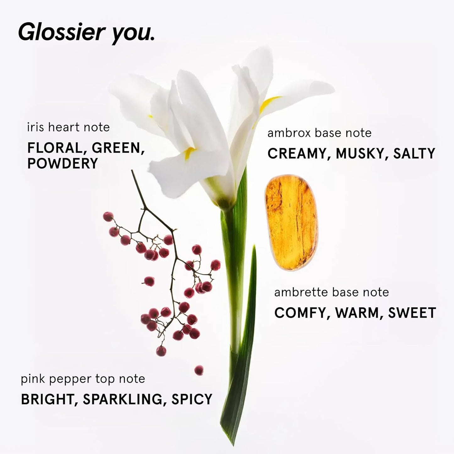 Glossier You Solid Perfume - Unisex Fragrance Balm, Alcohol-Free & Travel-Friendly | Warm & Spicy Scent, 3g