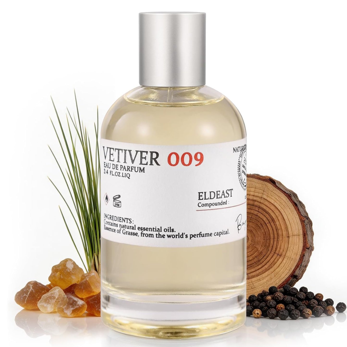 Matcha 012 Perfume - Unisex Oriental Fragrance with Matcha Tea, Fig & Cedar | 3.4 oz / 100 ml