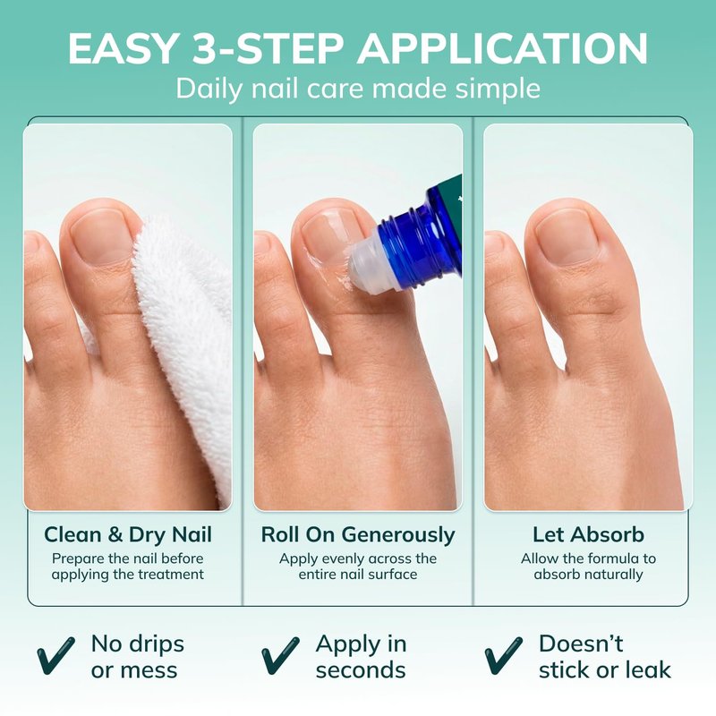 Swissklip KlearNail Toenail Stick | Medi-Care Treatment | Natural Solution for Healthy Nails I Suitable For Foot, Toe, and Fingernail I For Brittle Toenails – 10ml / 0.3 Fl. Oz. Pack 1 - Made in USA