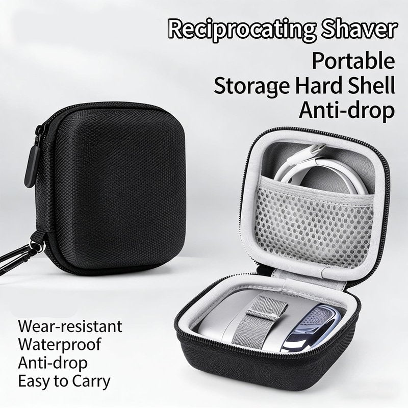 JINPIAOPIAO Storage Box for F8 Shaver Travel Carrying Case Electric Shaver EVA Box Shockproof Protective Case Portable Pouches