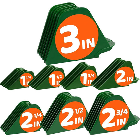 Hair Clipper Guards - Extra Long 3 Inch Guide Comb Set | 8-Piece Compatible with Wahl Clippers