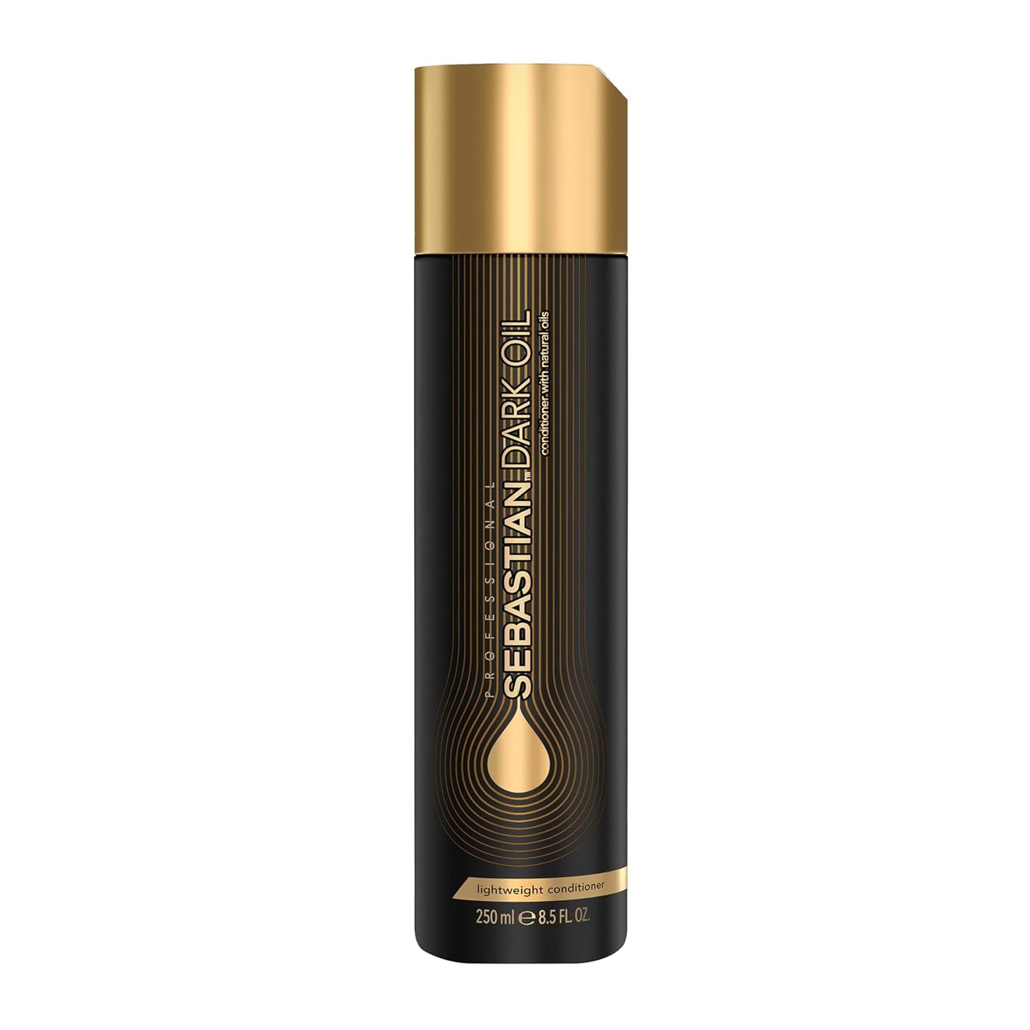 Sebastian Professional Dark Oil Conditioner - Lightweight, Jojoba & Argan Oil for Silky Smooth Hair | 33.8 Fl Oz