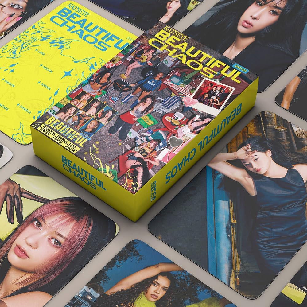 KATS Lomo Cards - 55PCS Kpop Photocards for Eye Fans | Collectible Set