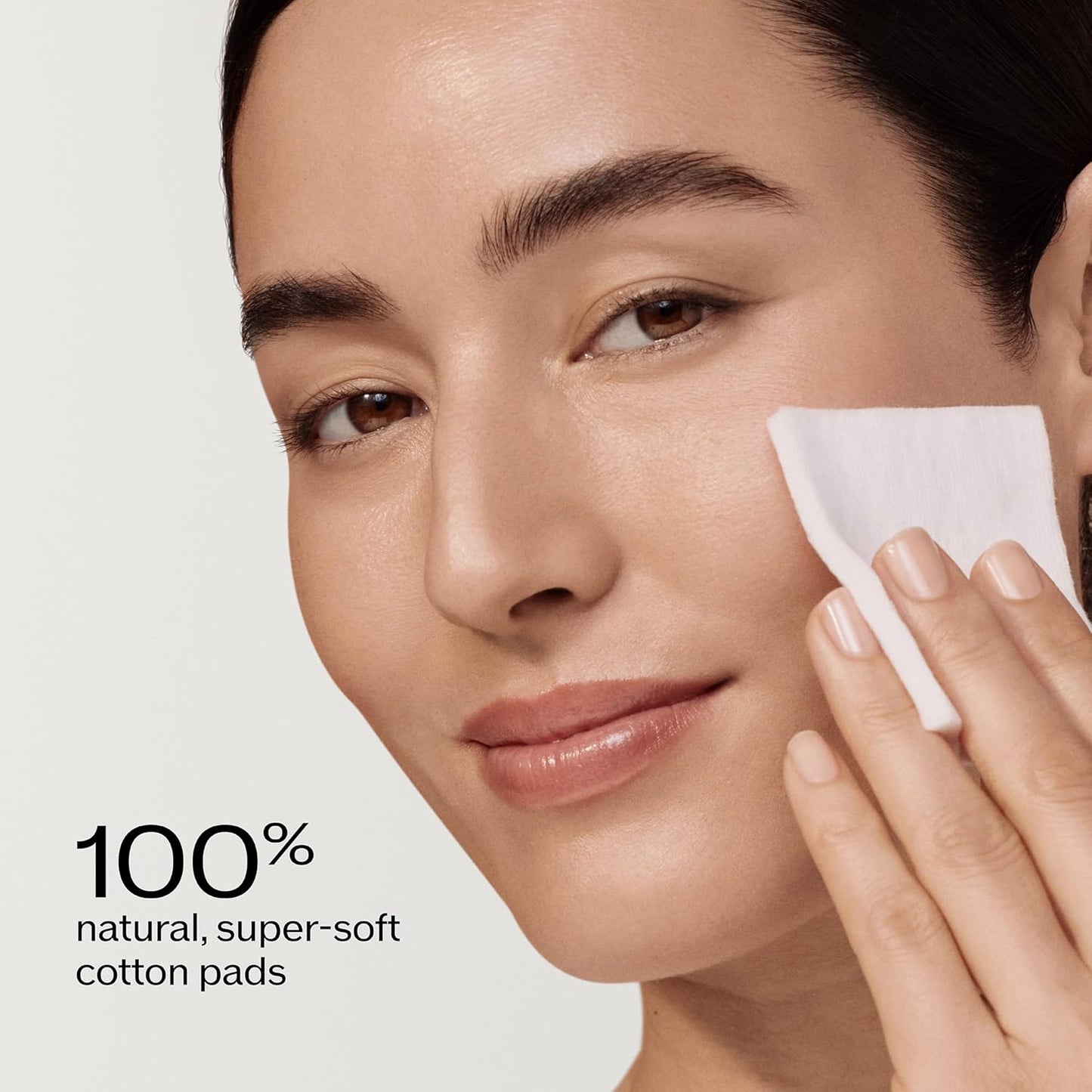 Shiseido Facial Cotton Pads - 165 Ultra-Soft Squares for Makeup Removal & Skincare | 100% Natural
