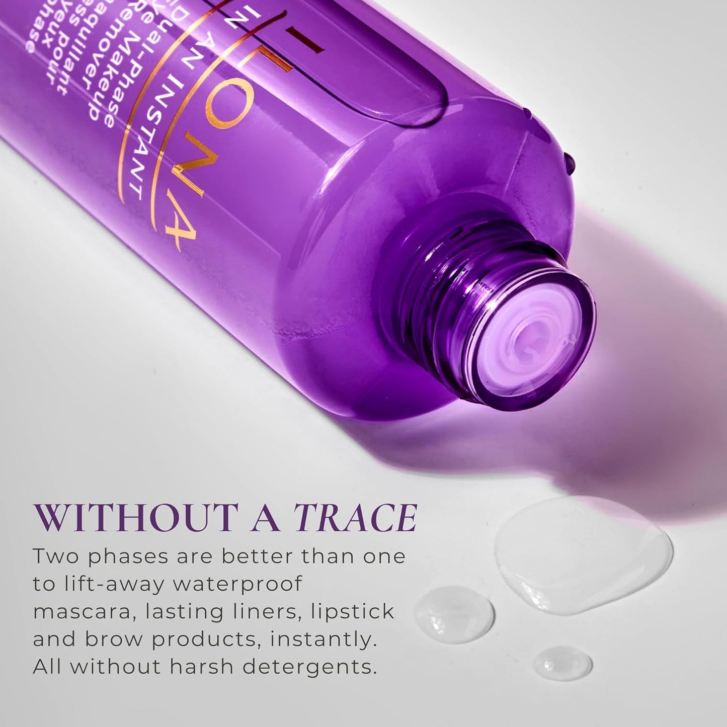 ILONA Eye Makeup Remover - Melts Waterproof Mascara & Liner | Gentle Oil-Free Formula for Sensitive Eyes | 4.0 oz