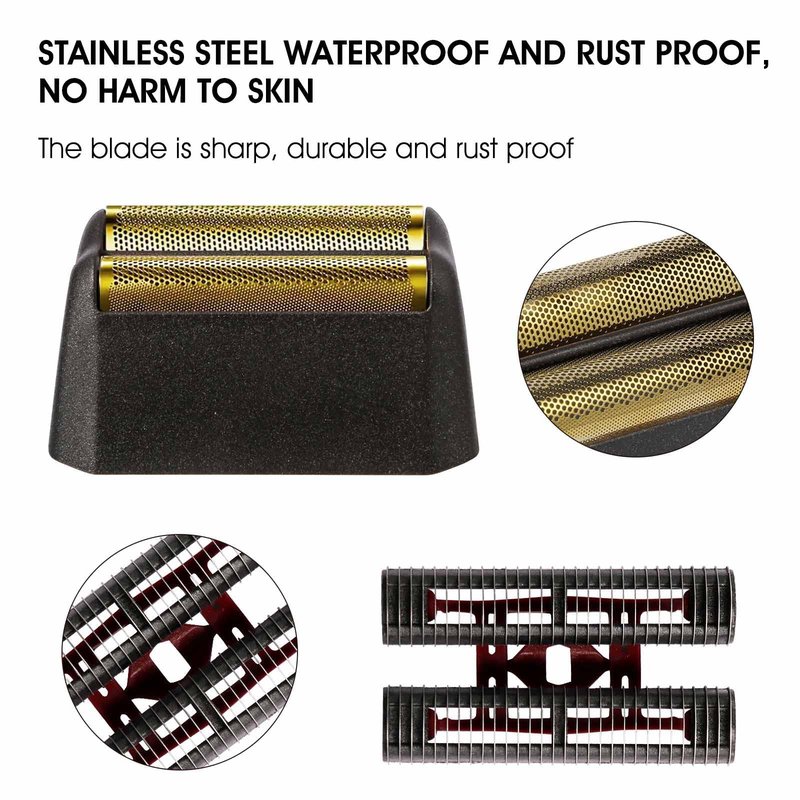 Professional 5 Star Series Finale Shaver Shaper Replacement Foil and Cutter Bar Assembly Compatible with Shaver Model 7031-100, 7043-100 Super Close Super Close Shaving Replacement Heads