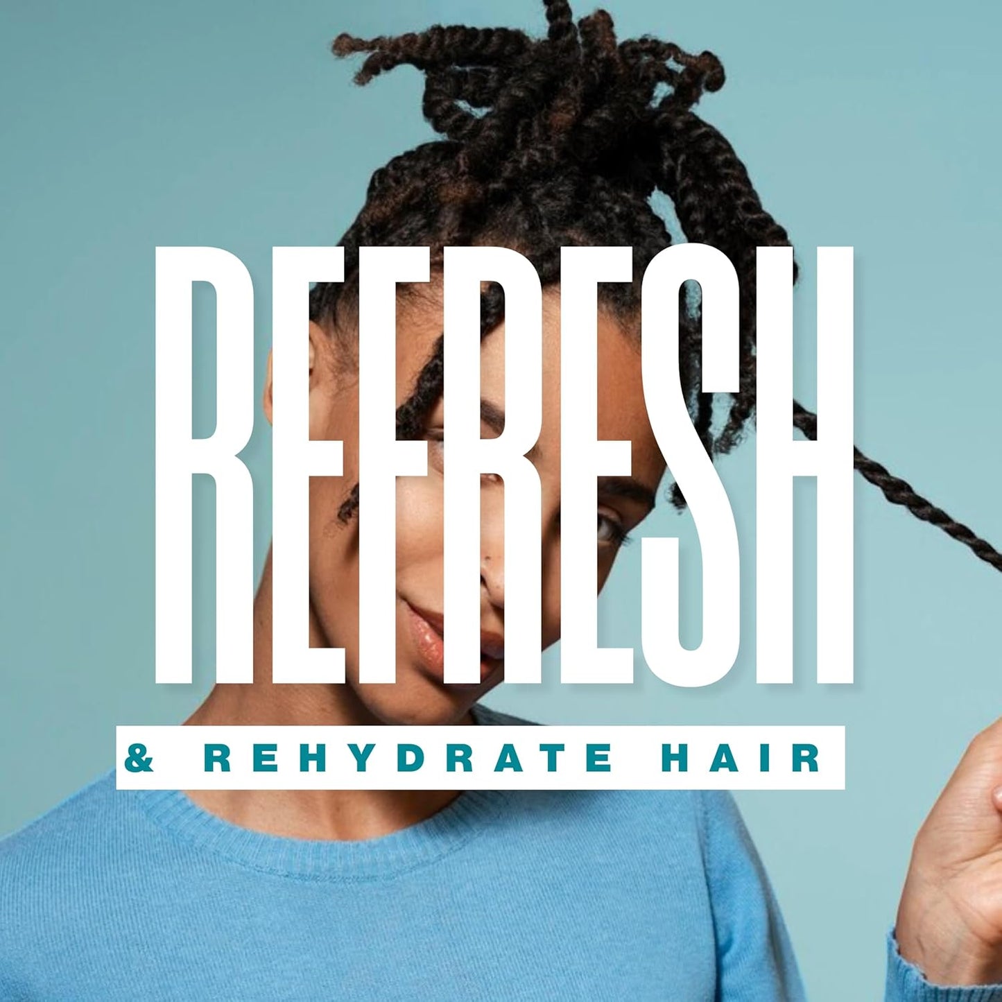 Daily Hydrating Hair Milk - Deep Hydration for Dry Hair | Aloe Vera, Biotin & Coconut Water | 10.1 Fl Oz