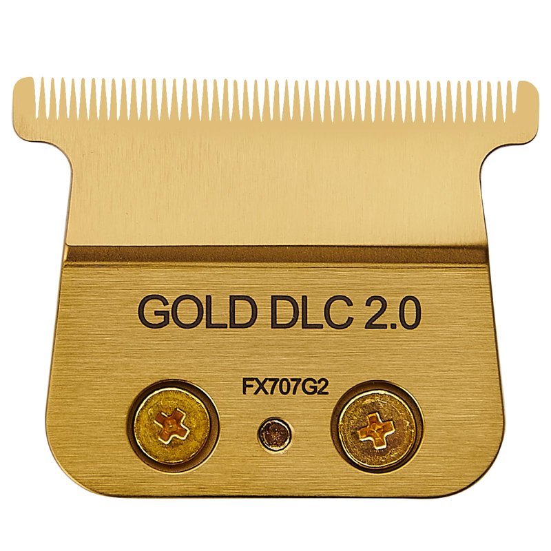 FX707Z Replacement Trimmer Blades compatible with BaByliss PRO PRO FX787 & FX726 Trimmer Trimmer Blade,DLC 2.0 Trimmer Blade (Golden-1PC)
