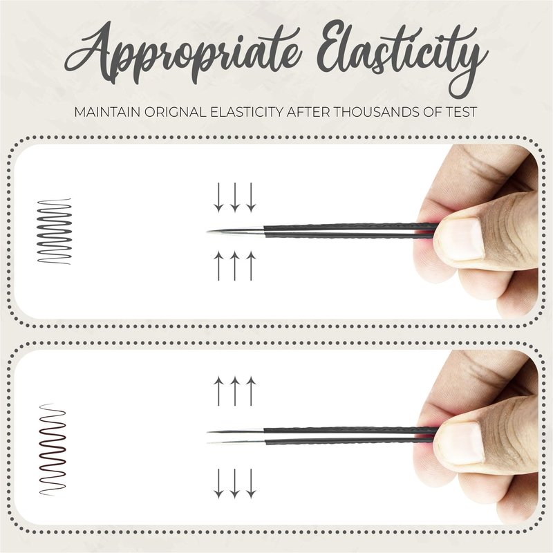SV Lash Tweezers, Fiber Tip Lash Tweezers For Eyelash Extension With Diamond Grip, Set of 3 - Precise Tips Japanese Steel for Classic, Volume & Mega Volume Lashes, Tweezers for Travel (Black Case)