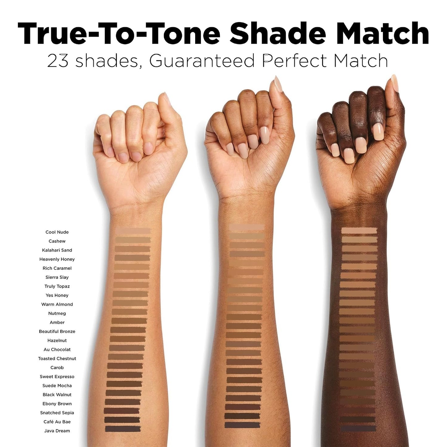 True Color Skin Perfecting Stick Foundation SPF 15 - Au Chocolat | Hypoallergenic, Cruelty-Free