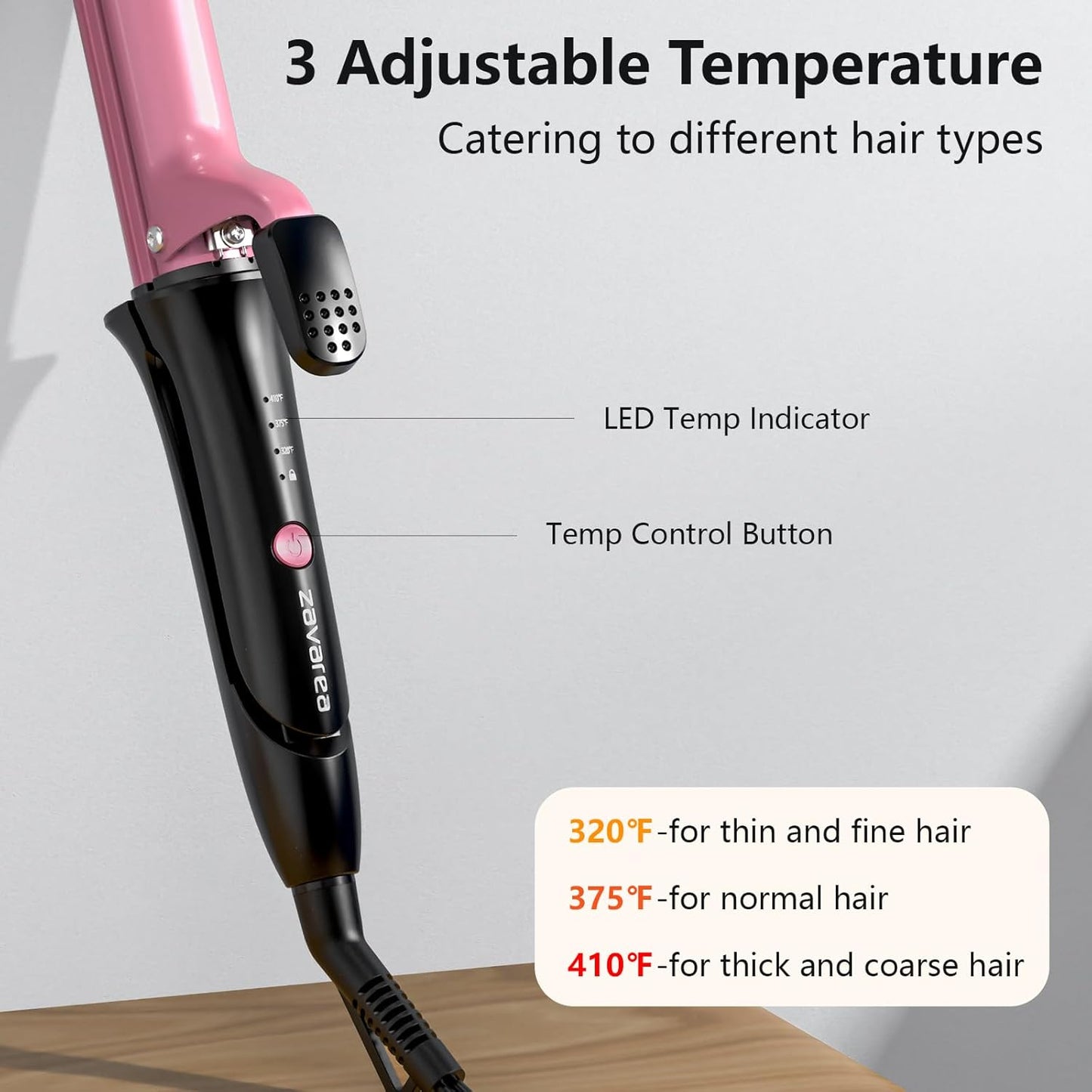 2-in-1 Hair Straightener and Curler - Dual Voltage Flat Iron with Ceramic Coating | 3 Heat Settings 320°F-410°F | Portable Mini Styler for Travel