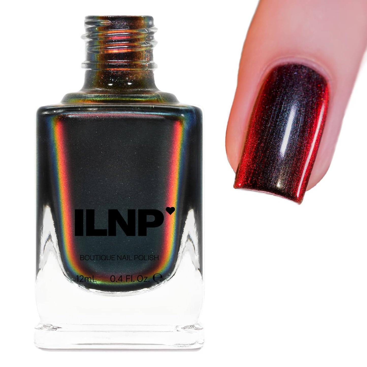 Cherry Luxe Nail Polish - Rich Red Holographic Finish | Long-Lasting & Vibrant Color