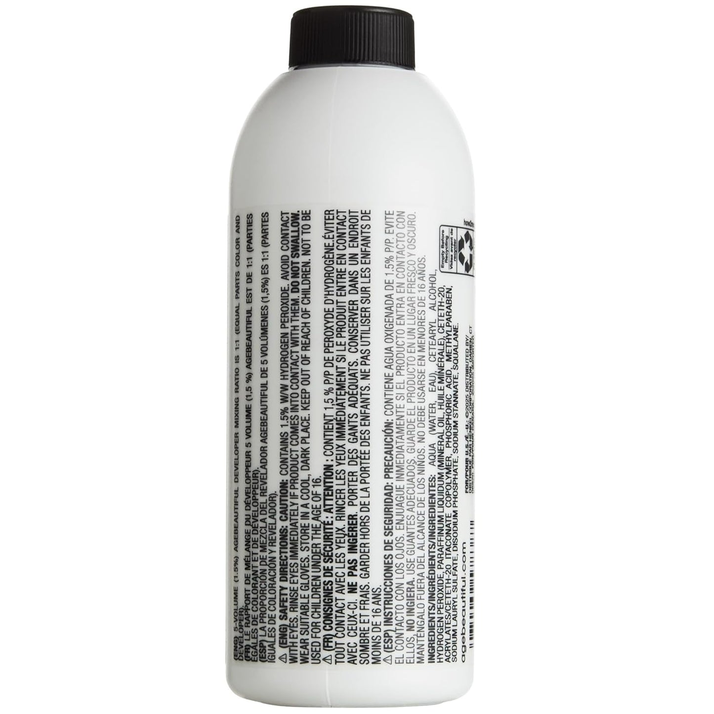 Gentle Creme Hair Developer for Permanent Color | Professional Gray Coverage & Long-Lasting Results - 20 Volume