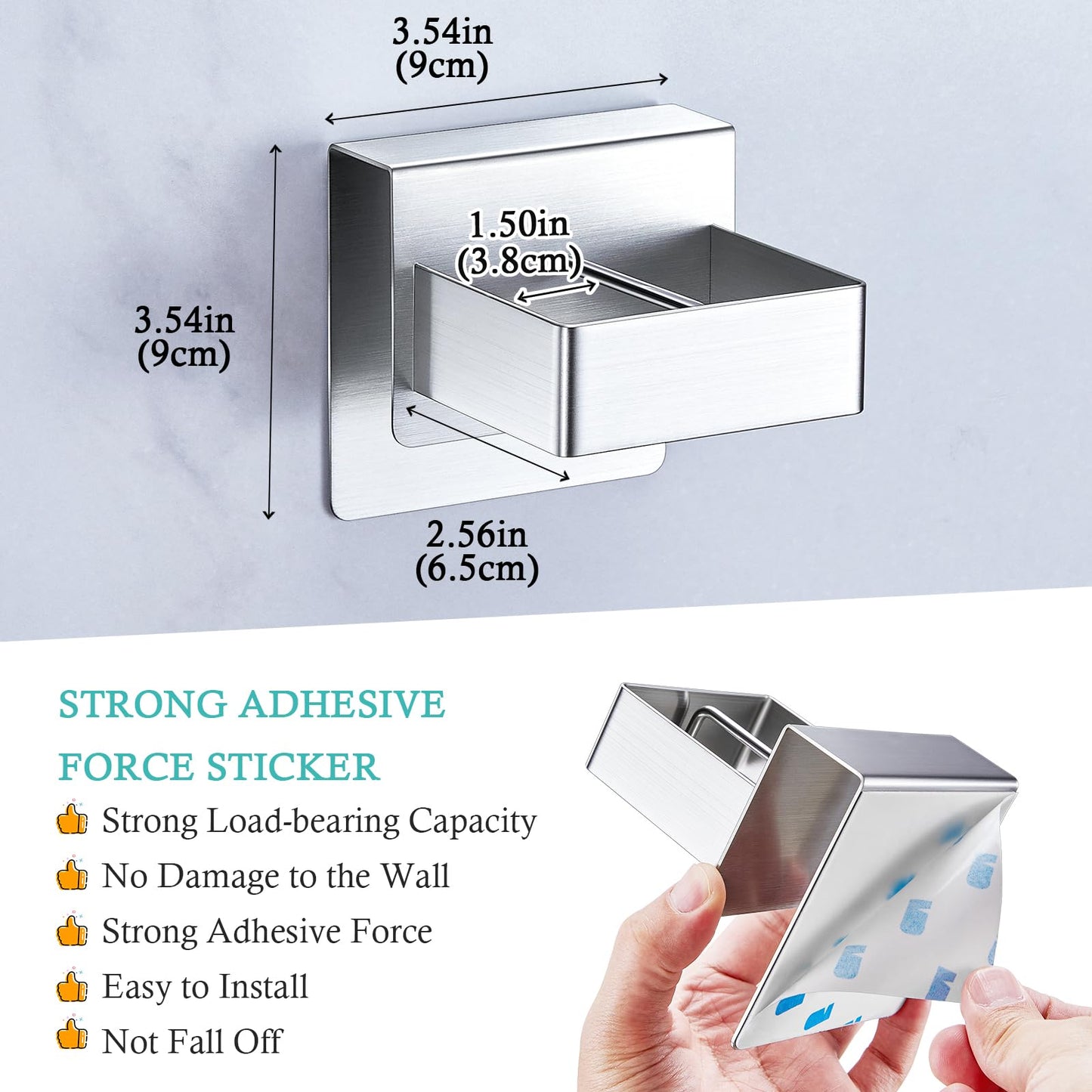 Straighteners Holder Wall Mounted Curling Iron Holder Metal Hair Dryer Holder for Curling Wands Accessories Adhesive Hair Tool Organizer Flat Iron Holder for Bathroom Barber Shops Vanity (Sliver)