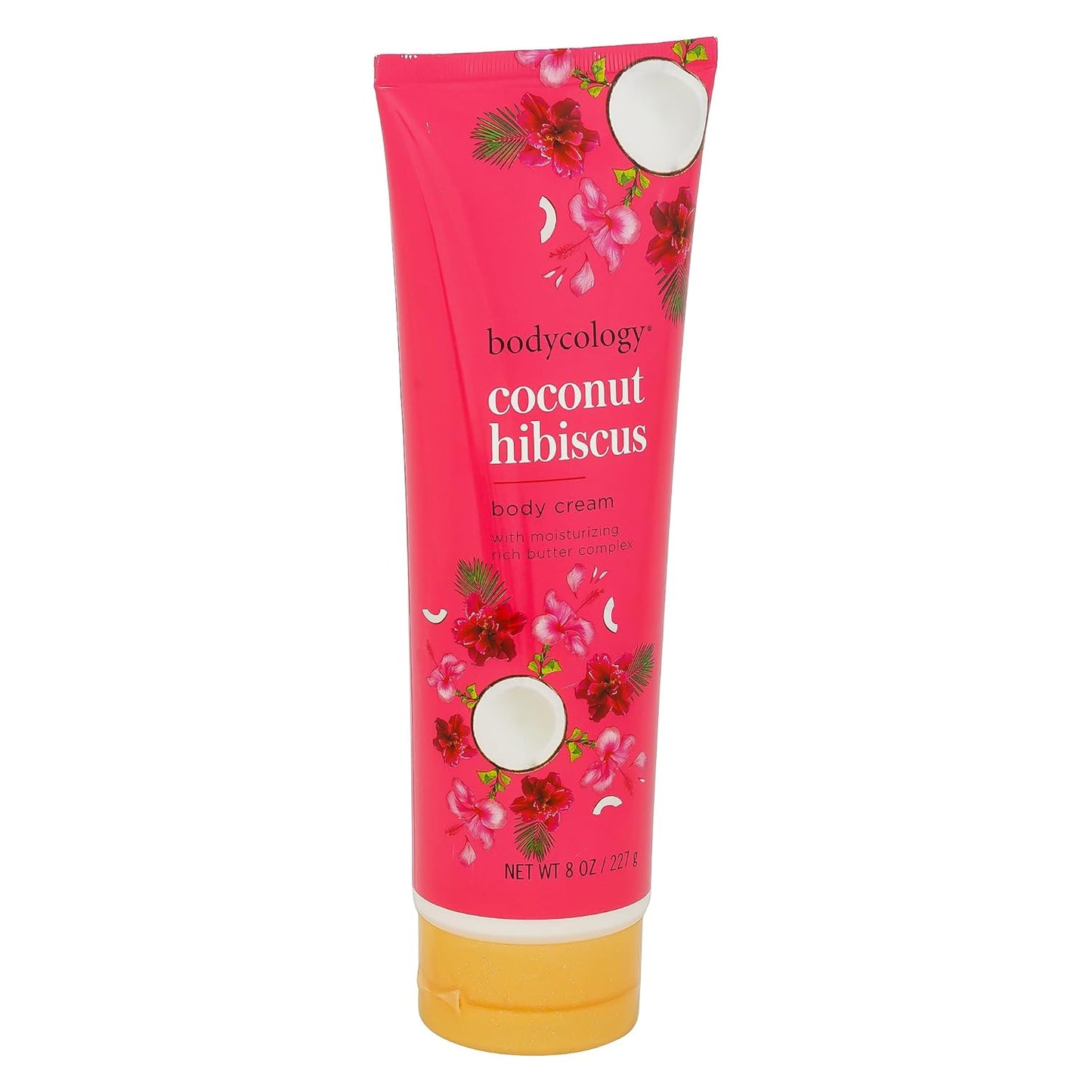 Coconut Hibiscus Moisturizing Body Cream - Nourishing Hydration | 8 Oz