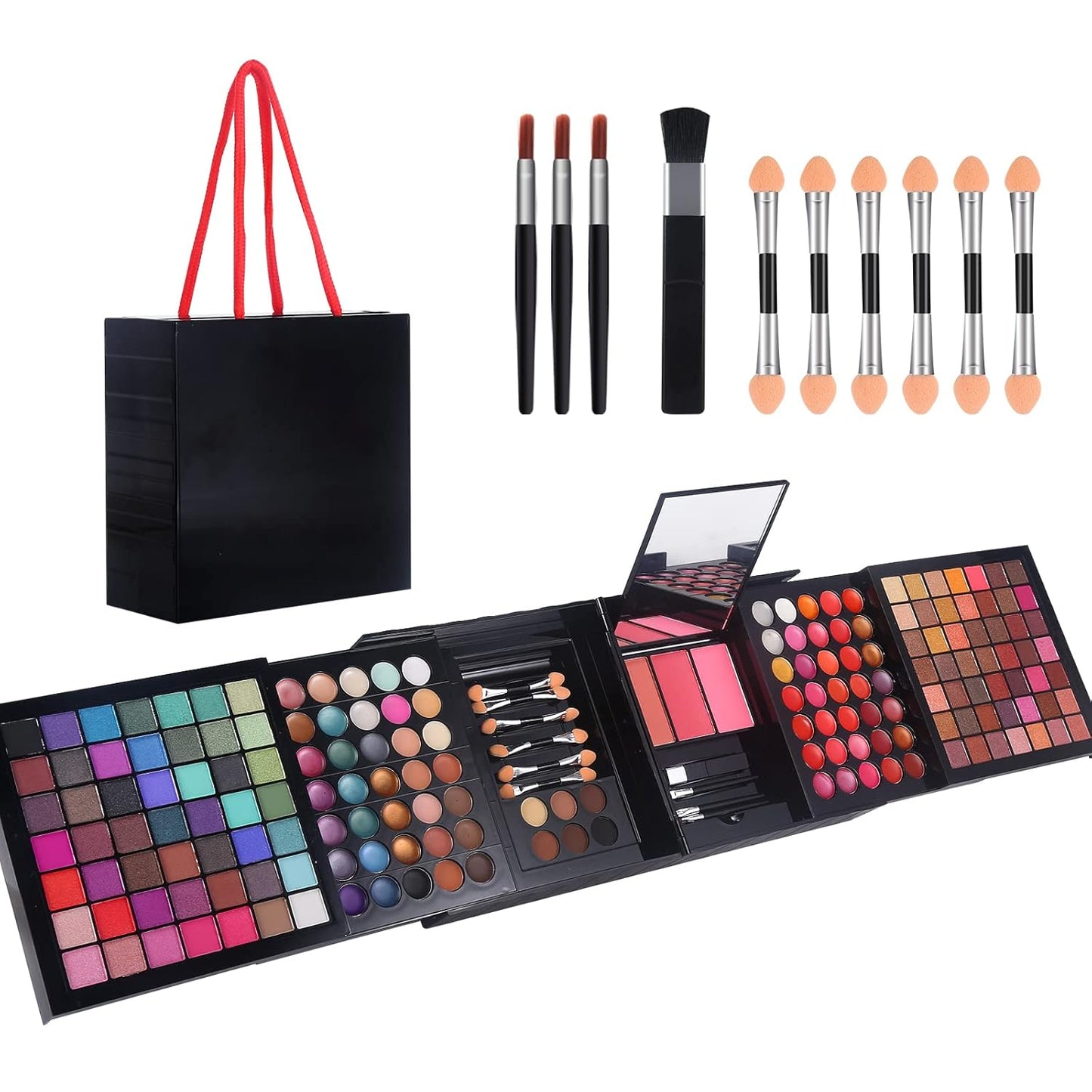 Professional Makeup Kit - 58 Color All-in-One Gift Set for Women | Includes Eyeshadow, Lipstick, Blusher & More