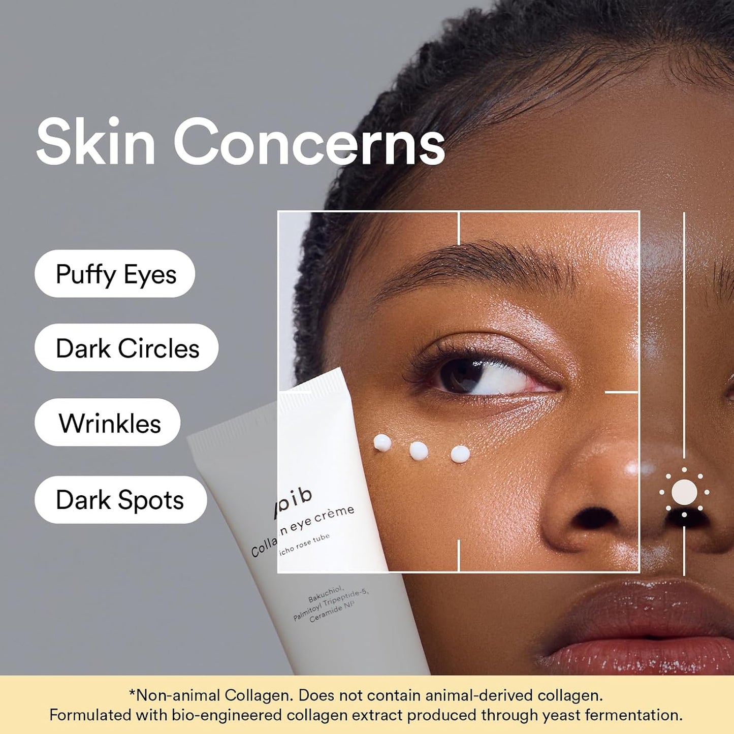 Abib Non-Animal Collagen Eye Cream - Jericho Rose for Dark Circles & Puffiness | Anti-Aging Formula