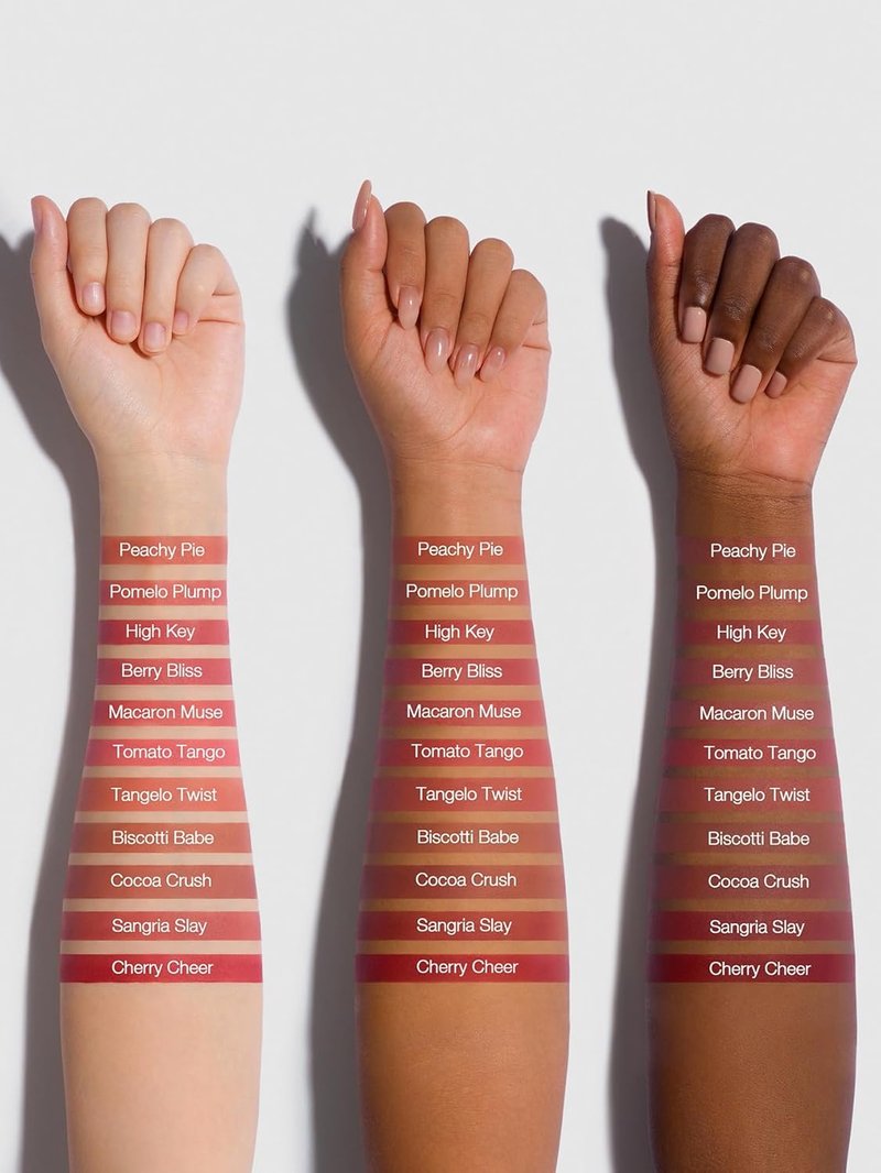 Bounce Putty Pocket Lip Pot - Velvet Matte Lip Gloss | High Pigment Tomato Tango Color with Brush