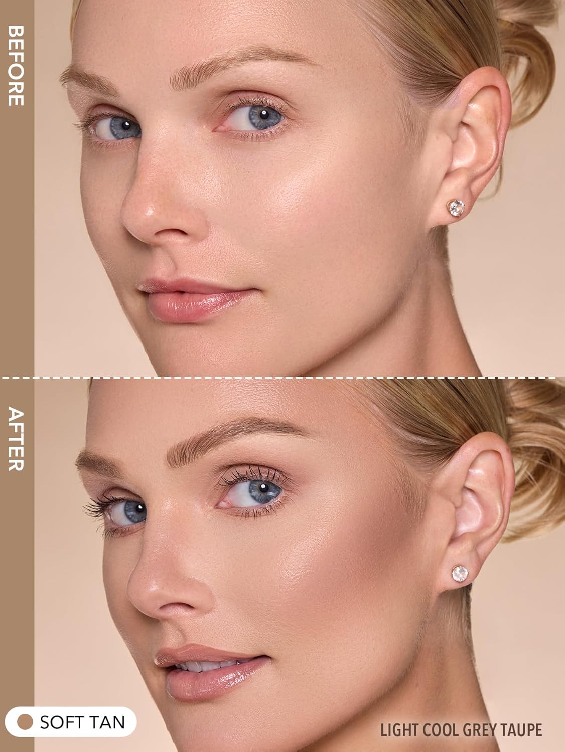 Precision Sculpt Liquid Contour Duo - Soft Tan | Flawless Makeup Application