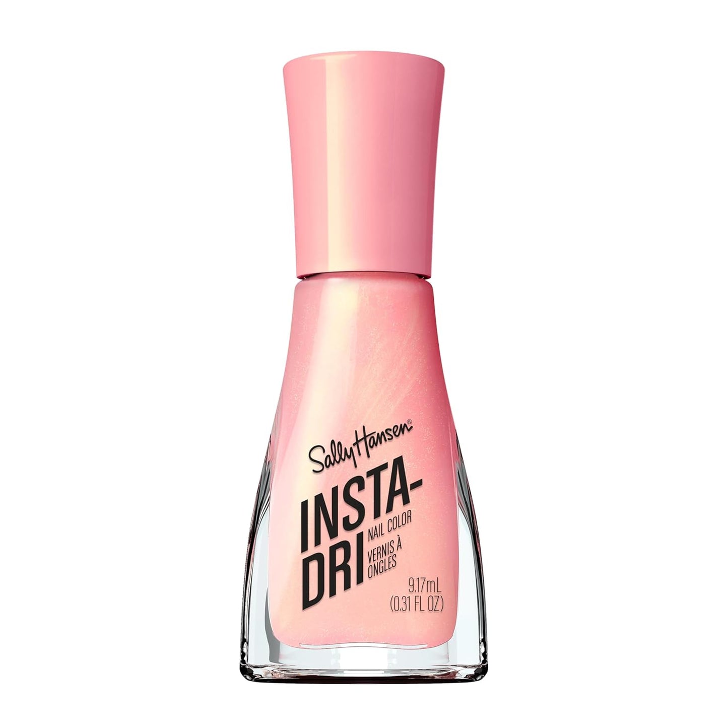 Sally Hansen Nail Polish - Dragon Fruit Crush | Quick-Dry Satin-Matte Finish, One-Coat Application, 0.31oz