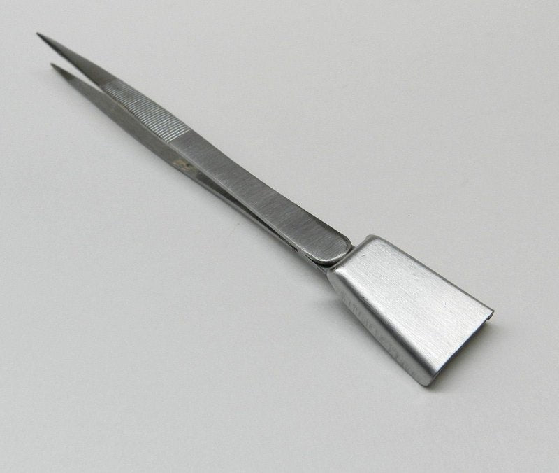 Diamond Tweezer with Scoop For Stones Bead Work Gemologist Tweezers Shovel End By JTS