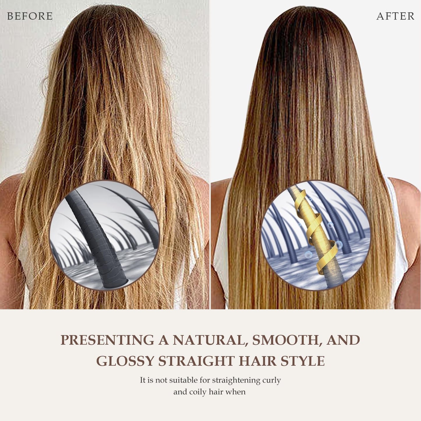 Dyson Airwrap Attachment - Airflow Nozzles for Smooth Hair Styling | Reduces Damage & Breakage