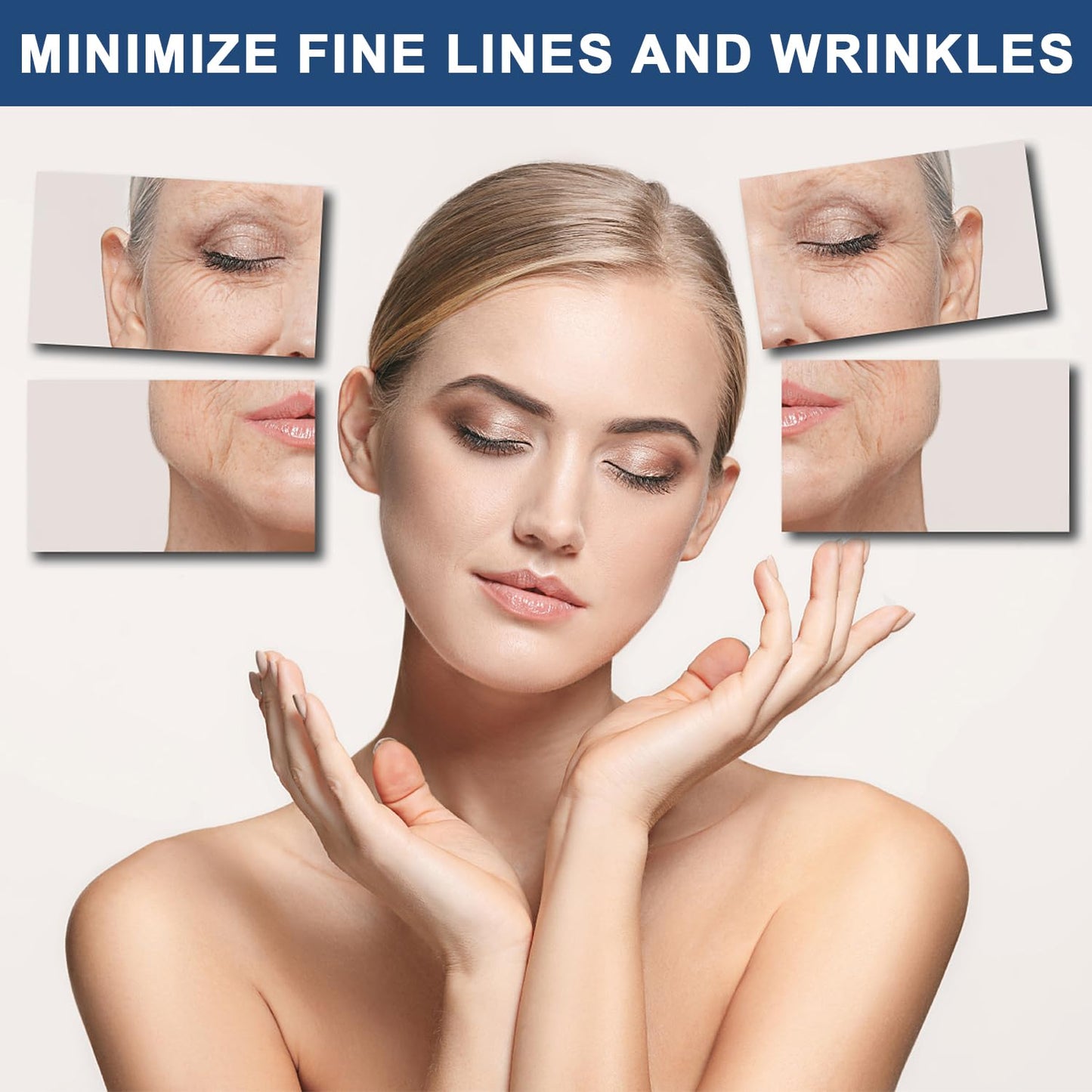 3Pcs Face Serum, Vitamin C & E Serum, Boost Skin Collagen, Face Tightening, Reduce Wrinkles & Plump Skin, Moisturize and Anti Wrinkles Facial Serum