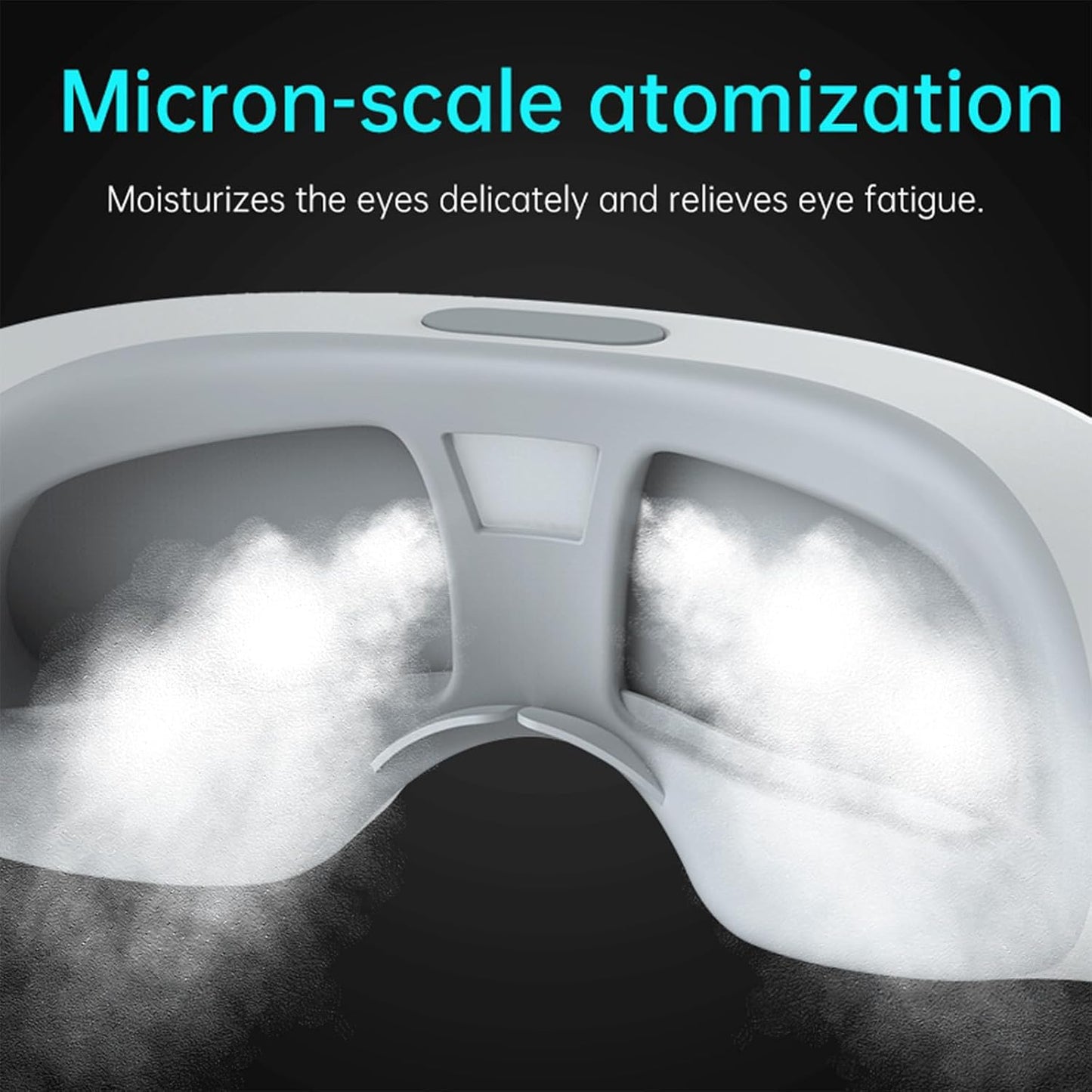 Steam Therapy Mask - Adjustable Hot & Cold Eye Steamer for Dry Eyes | Nano Mist, Relieves Puffiness & Dark Circles