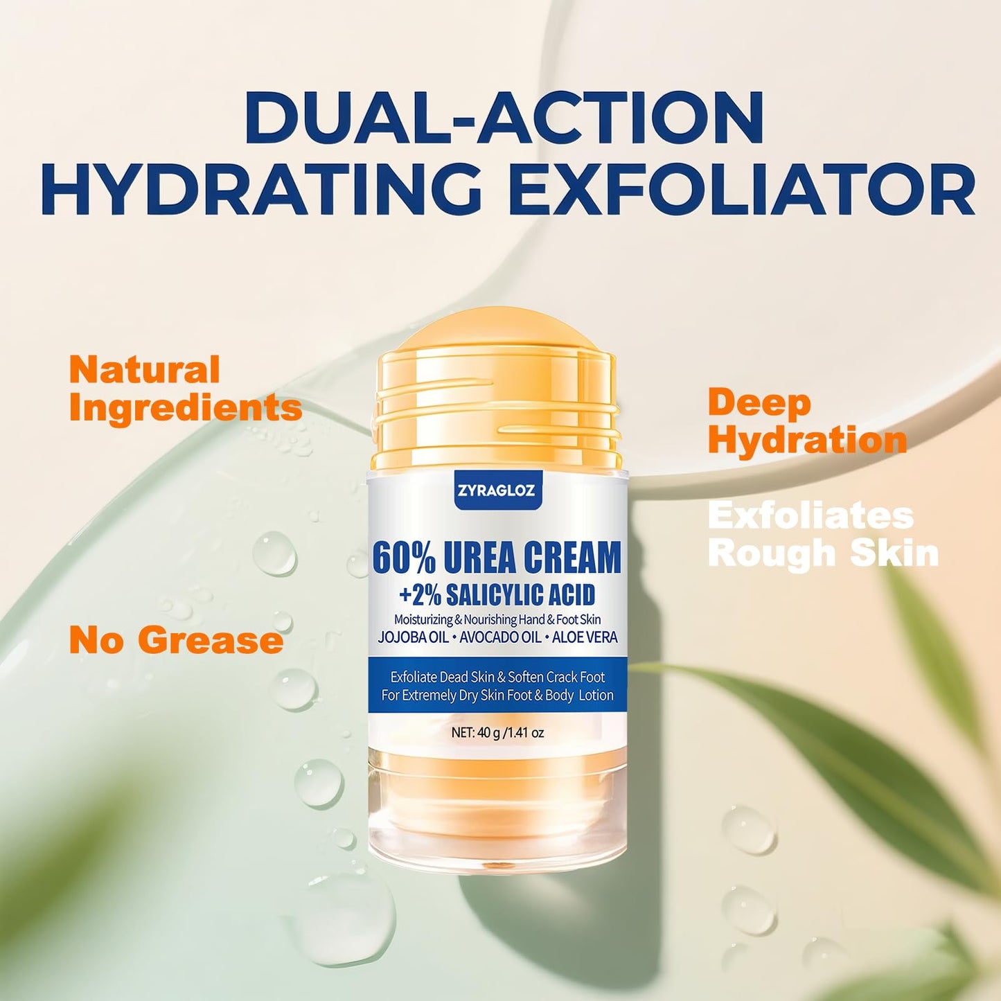 ZyraGloz Urea Cream 60% plus 2% Salicylic Acid