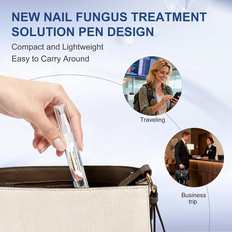 Toenail Fungi Treatment - Extra Strength Fungi Nail Pen with 25% Undecylenic Acid | Effective for Ingrown & Yellow Toenails