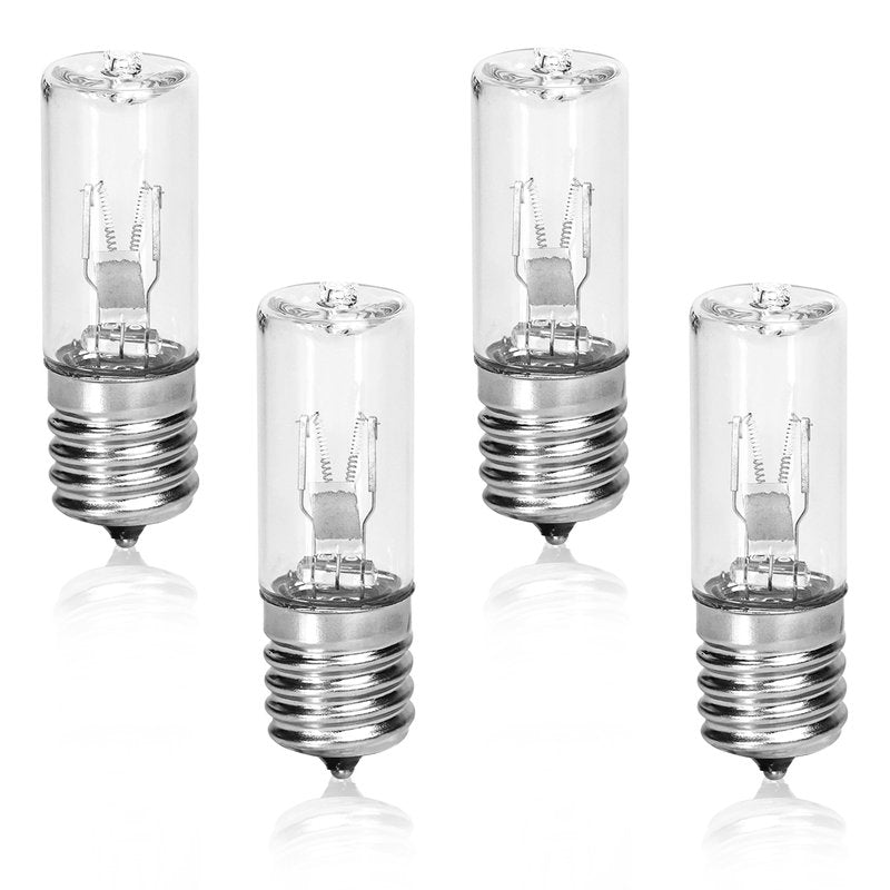 4-Pack 3W 10V E17 UV Replacement Bulbs, Compatible with Philips Sonicare HX6150 HX6160/D HX7990 Charger Base