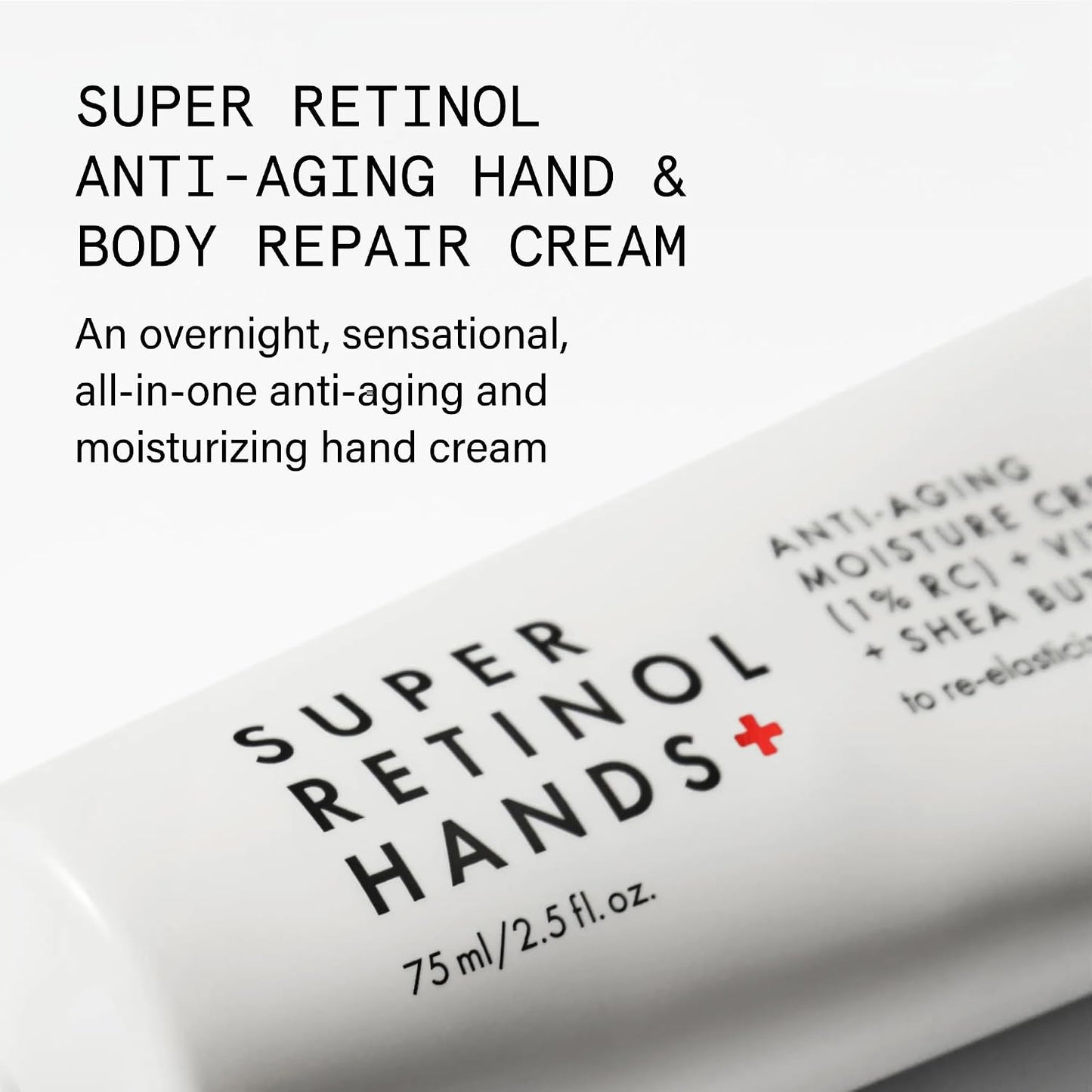 Super Retinol Anti-Aging Hand Cream - Age Spot Remover & Skin Firming Lotion | Fragrance-Free | 2.5 fl oz