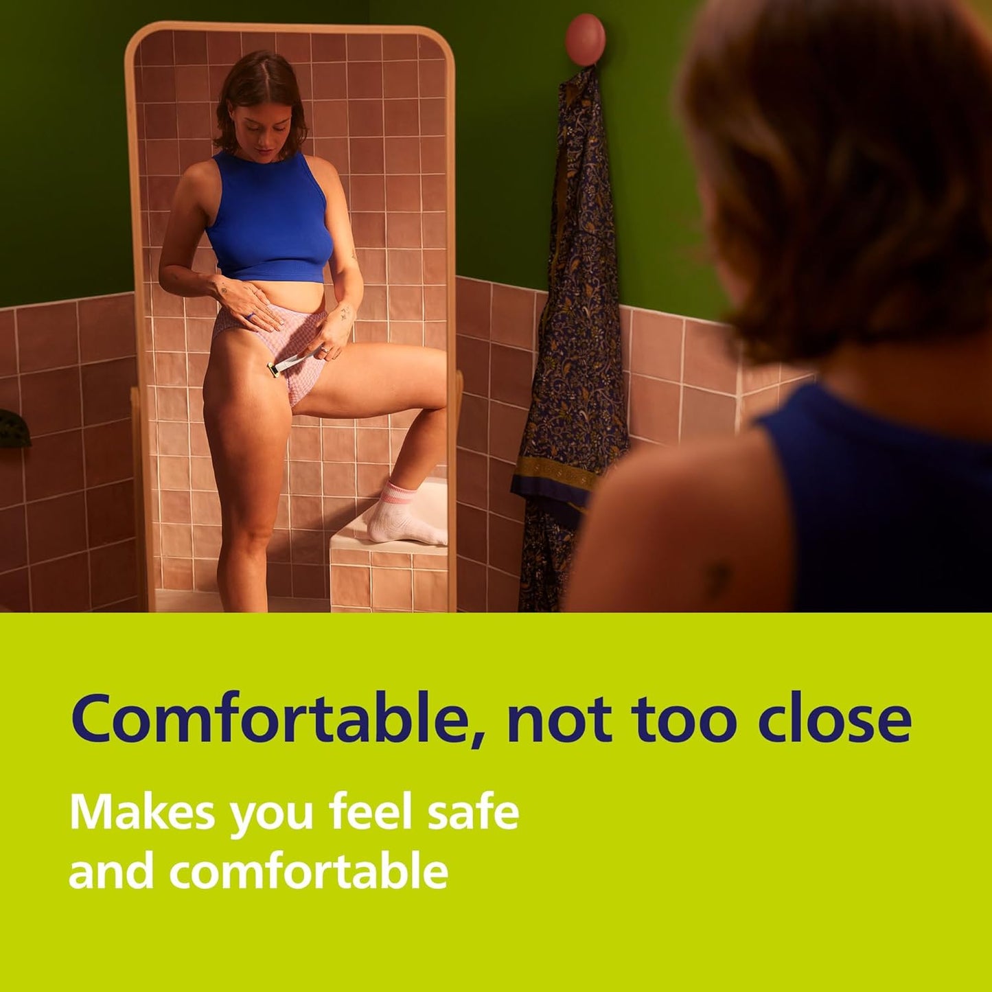 Philips Norelco OneBlade Intimate - Pubic Grooming & Shaving Tool with Skin Protection | Model QP1924/70