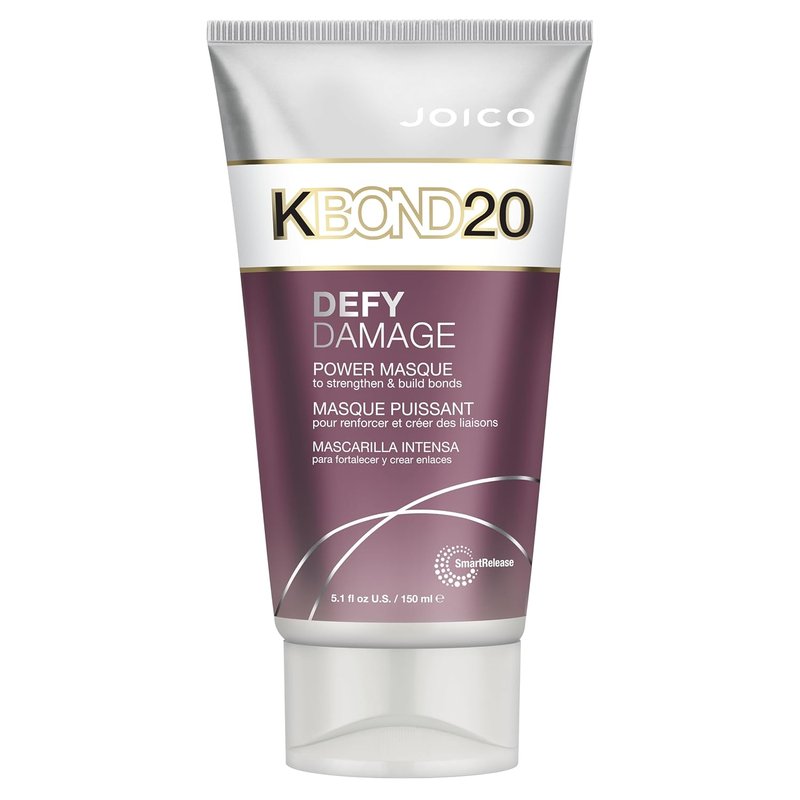 Joico Defy Damage KBOND20 Power Masque - Strengthen & Hydrate Color-Safe Hair | Paraben-Free, Bond Rebuilding Formula