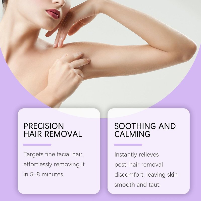 Hair Removal Spray, Smooth Hair Removal Spray, Gentle Body Hair Removal, Gentle Safe for Sensitive Skin, Suitable for Every Corner Women and Men (Spray)