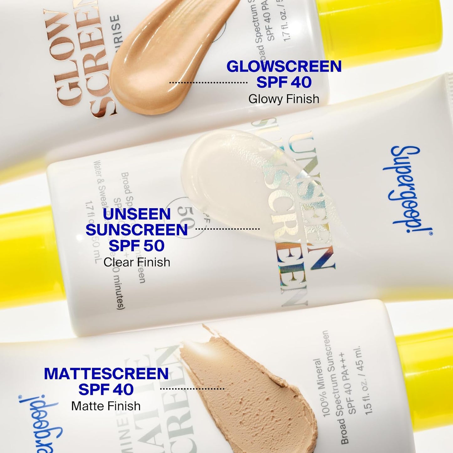 Supergoop! Unseen Sunscreen - Clear Invisible Face Sunscreen & Makeup Primer | Oil-Free, Weightless, All Skin Types